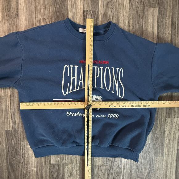 Adika Heartbreaking Champions HB Graphic Crewneck Sweatshirt Blue Medium - Picture 6 of 6